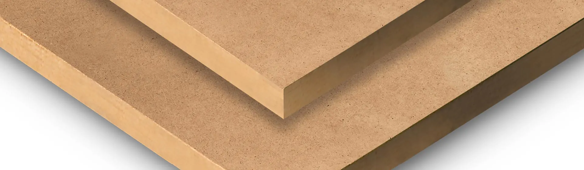 Tableros de MDF apilados