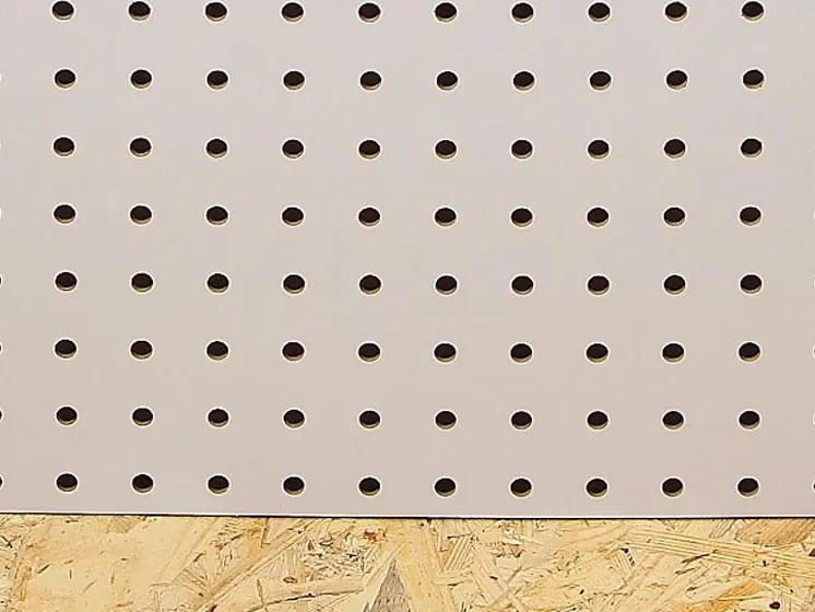 Perfopanel blanco perforado